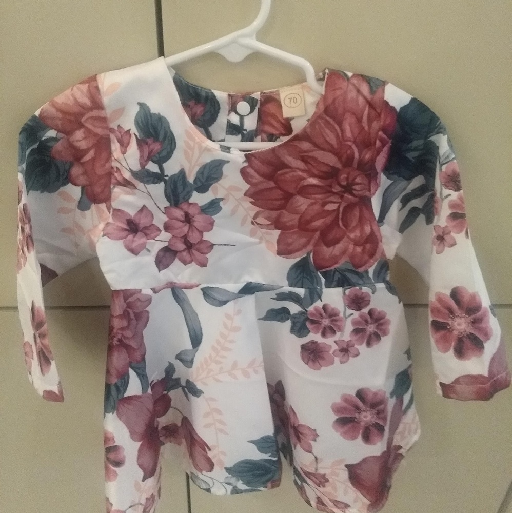 Silk baby girl 12 month dress